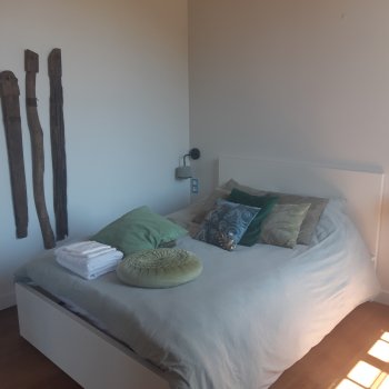 Chambre Harmonie, vue du lit