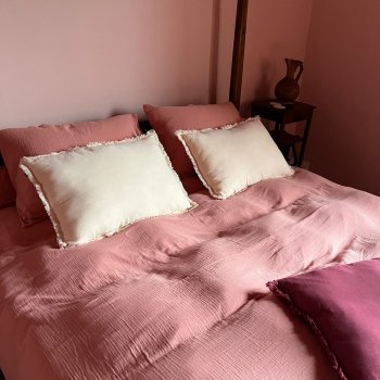 Chambre Junon, vue du lit