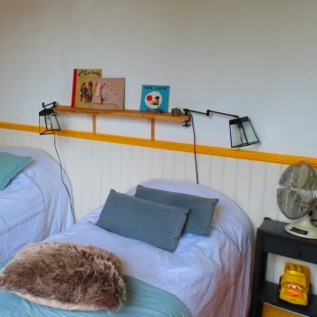 Les lits de la chambre Comète